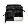 Rangemaster Classic 110cm dual fuel range cooker with twin ovens and five-burner gas hob