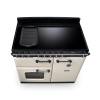 Rangemaster Classic Deluxe 100cm induction range cooker with five-zone hob and twin ovens