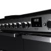 Rangemaster EDDL90EIGBLKCM1 induction hob with five cooking zones