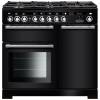 Rangemaster EDL100DFFBLC - 100cm Encore Deluxe Dual Fuel Black Chrome Range Cooker 117220