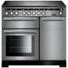 Rangemaster EDL100EISSC - 100cm Encore Deluxe Electric Induction Stainless Steel Chrome Range Cooker 117370