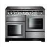 Rangemaster EDL110EISSC - 110cm Encore Deluxe Electric Induction Stainless Steel Chrome Range Cooker 117410