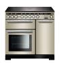 Rangemaster EDL90EIIVC - 90cm Encore Deluxe Electric Induction Ivory Chrome Range Cooker 117320