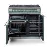 Rangemaster ELS100EICB Charcoal Black Range Cooker