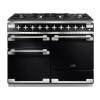 Rangemaster ELS110DFFGB - 110cm Elise Dual Fuel Gloss Black Range Cooker 94200