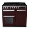 Rangemaster ESDL100DFPBORCM1 - 100cm Estel Deluxe Dual Fuel Bordeaux Chrome Range Cooker 15081