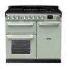 Rangemaster ESDL100DFPMNTCM1 - 100cm Estel Deluxe Dual Fuel Mint Chrome Range Cooker 15085