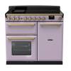 Rangemaster ESDL100EIPHTHAB1 - 100cm Estel Deluxe Induction Heather Antique Brass Range Cooker 18235