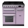 Rangemaster ESDL90DFPHTHCM1 - 90cm Estel Deluxe Dual Fuel Heather Chrome Range Cooker 17843 