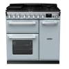 Rangemaster ESDL90DFPMSBCM1 - 90cm Estel Deluxe Dual Fuel Misty Blue Chrome Range Cooker 14981