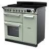 Rangemaster ESDL90EIPMNTCM1 Estel Deluxe Induction Mint Chrome Range Cooker