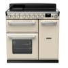 Rangemaster ESDL90EIPPCRCM1 - 90cm Estel Deluxe Induction Pale Cream Chrome Range Cooker 15029