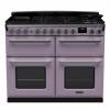 Rangemaster ESDLB110DFPHTHCM1 - 110cm Estel Deluxe Dual Fuel Heather Chrome Range Cooker 17875