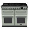 Rangemaster ESDLB110DFPMNTCM1 - 110cm Estel Deluxe Dual Fuel Mint Chrome Range Cooker 15255