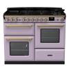 Rangemaster ESDLO110DFPHTHAB1 - 110cm Estel Deluxe Dual Fuel Heather Antique Brass Range Cooker 18237