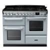 Rangemaster ESDLO110DFPMSBCM1 - 110cm Estel Deluxe Dual Fuel Misty Blue Chrome Range Cooker 15151