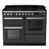 Rangemaster ESDLO110DFPSLTCM1 - 110cm Estel Deluxe Dual Fuel Slate Chrome Range Cooker 15147