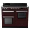 Rangemaster ESDLO110EIPBORCM1 - 110cm Estel Deluxe Induction Bordeaux Chrome Range Cooker 15200