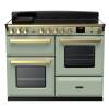 Rangemaster ESDLO110EIPMNTAB1 - 110cm Estel Deluxe Induction Mint Antique Brass Range Cooker 18129