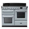 Rangemaster ESDLO110EIPMSBCM1 - 110cm Estel Deluxe Induction Misty Blue Chrome Range Cooker 15202