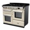 Rangemaster Estel Deluxe 110 Dual Fuel Pale Cream Chrome Range Cooker