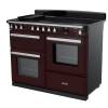 Rangemaster Estel Deluxe 110 Induction Bordeaux Chrome Range Cooker