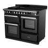 Rangemaster Estel Deluxe 110 Induction Gloss Black Chrome Range Cooker