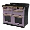 Rangemaster Estel Deluxe 110 Induction Heather Antique Brass Range Cooker