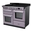 Rangemaster Estel Deluxe 110 Induction Heather Chrome Range Cooker