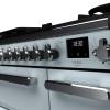Rangemaster Estel Deluxe 90 Dual Fuel Misty Blue Chrome Range Cooker