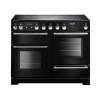 Rangemaster INF110EIBL - 110cm Infusion Electric Induction Black Range Cooker 116400