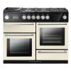 Rangemaster NEX110SODFFIVC - 110cm Nexus Steam Dual Fuel Ivory Chrome Range Cooker 119800