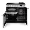 Rangemaster NEX90DFPWHTCM1 White range cooker