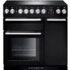 Rangemaster NEX90EIBLC - 90cm Nexus Electric Induction Black Chrome Range Cooker 104820