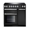 Rangemaster NEX90EICBC - 90cm Nexus Electric Induction Charcoal Black Chrome Range Cooker 125660