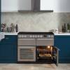 Rangemaster NEXB110EIPWHTCM1 White range cooker