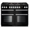 Rangemaster NEXSE110DFFBLC - 110cm Nexus SE Dual Fuel Black Chrome Range Cooker 118200