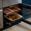 Rangemaster Nexus stainless steel chrome range cooker