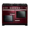 Rangemaster PDL110DFFCYC - 110cm Professional Deluxe Dual Fuel Cranberry Chrome Range Cooker 97540
