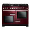 Rangemaster PDL110DFFCYC - 110cm Professional Deluxe Dual Fuel Cranberry Chrome Range Cooker 97540