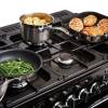 Rangemaster PDL110DFFSLC Professional Deluxe Dual Fuel Slate Chrome Range Cooker