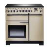 Rangemaster PDL90EICRC - 90cm Professional Deluxe Electric Induction Cream Chrome Range Cooker 97880