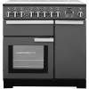 Rangemaster PDL90EISLC - 90cm Professional Deluxe Electric Induction Slate Chrome Range Cooker 105970