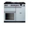 Rangemaster PR100DFPMSB-CM1 100cm Professional Dual Fuel Misty Blue Range Cooker