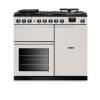 Rangemaster PRDL100DFPIVY-CM1 100cm Professional Deluxe Dual Fuel Ivory Range Cooker