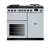 Rangemaster PRDL100DFPMSB-CM1 100cm Professional Deluxe Dual Fuel Misty Blue Range Cooker