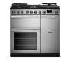 Rangemaster PRDL90DFSTST-CM1 90cm Professional Deluxe Dual Fuel Stainless Steel Range Cooker