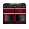 Rangemaster PRDLB110DFPBOR-CM1 110cm Professional Deluxe Dual Fuel Bordeaux Range Cooker with Slow Cooker