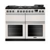 Rangemaster PRDLB110DFPIVY-CM1 110cm Professional Deluxe Dual Fuel Ivory Range Cooker with Slow Cooker