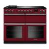 Rangemaster PRDLB110EIPBOR-CM1 110cm Professional Deluxe Induction Bordeaux Range Cooker with Slow Cooker